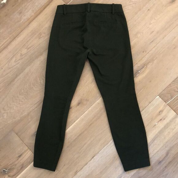 J. Crew Women’s Green ‘Minnie’ pant with side zip - Picture 2 of 3
